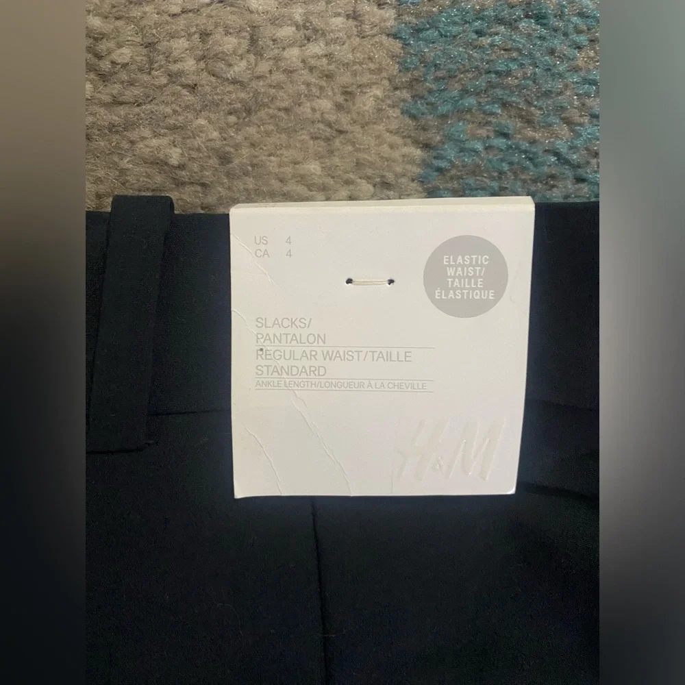 H&M Navy Slacks - Picture 3 of 5